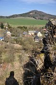 Velenice – výhled na Brnišťský vrch