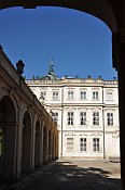 Ploskovice – východní strana zámku