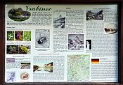 Vrabinec – informační tabule pod hradem