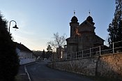Tismice – románský kostel