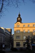 Moravská Ostrava – místo hradu v levé části
