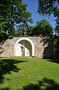 Sázava – ohradní zeď klášterní zahrady