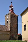 Droužkovice – zvonice od kostela