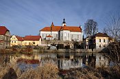 Mirovice – kostel sv. Klimenta (možné místo starší tvrze)