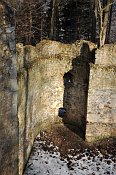 Lukov – bašta v hradbách