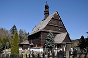 Liberk – dřevěný kostel sv. Petra a Pavla