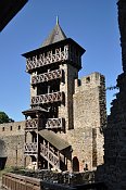 Helfštejn – vyhlídková věž od trubačské věže