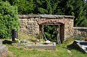 Řečice – hřbitovní branka