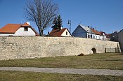 Louny – hradby na JZ straně
