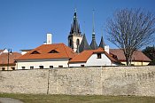 Louny – hradby na JZ straně