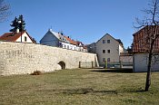 Louny – hradby na JZ straně