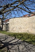 Louny – hradby na JZ straně
