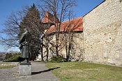 Louny – hradby na JZ straně