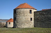 Louny – bašty v hradbách na SZ straně