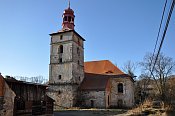 Stvolnky  chtrajc kostel Vech svatch