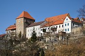 Úštěk – Pikartská věž a hradby na JV straně