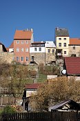 Úštěk – hradby na JV straně