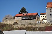 Úštěk – hradby na jižní straně