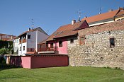 Mikulov  mstsk hradby na JV stran