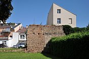 Dvr Krlov nad Labem  mstsk hradby na zpadn stran
