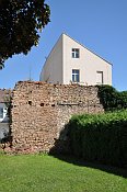 Dvr Krlov nad Labem  mstsk hradby na zpadn stran