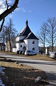 Pohoří na Šumavě – kostel P. Marie