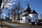 Pohoří na Šumavě – kostel P. Marie