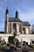 Sedlec – kostel Všech svatých s kostnicí