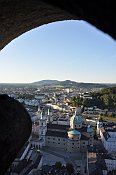 Hohensalzburg – výhled na město