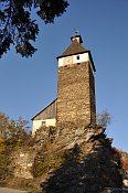 Hardegg – zvonice pod hradem