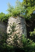 Schaunberg – bašta v hradbách