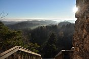 Arbesbach – výhled z hradu