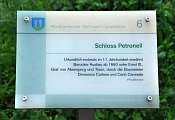 Petronell – informační tabule