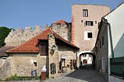 Drnstein  Kremser Tor a mstsk hradby