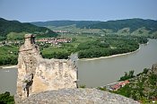 Drnstein  vhled z hradu