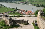 Drnstein  vhled z hradu
