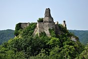 Drnstein ze stoupajcho hebene od SV