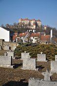 Neulengbach – pohled z válečného hřbitova
