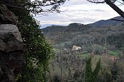 Ripafratta, pohled do údolí