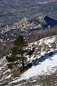Assisi z Monte Subasio
