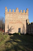 Bentivoglio – pozůstatek věže hradu