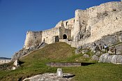 Spišský hrad – střední nádvoří