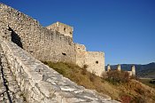 Spišský hrad – vstupní brána z dolního nádvoří