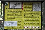 Žakýlsky hrad – informační tabule