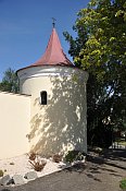 Starý Tekov – bašta u kostela