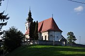 Solivar – kostel sv. Štefana Uherského v místech hradu