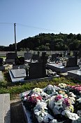 Ruskovce – Hrádok ze hřbitova
