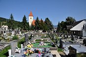 Diviacka Nová Ves – pohled ze hřbitova