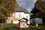 Rákoš – raně-gotický kostel pod hradem
