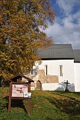 Rákoš – raně-gotický kostel pod hradem